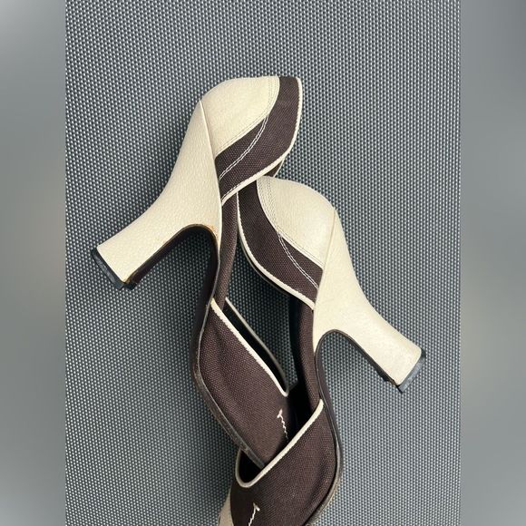 Vintage PRADA Peep-toe Heels - Picture 5 of 7